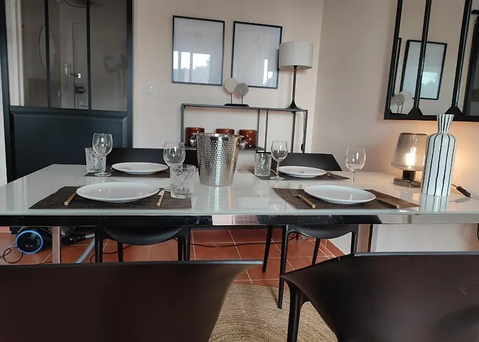 Le 3 appartement avec jardin prive 100m de la plage